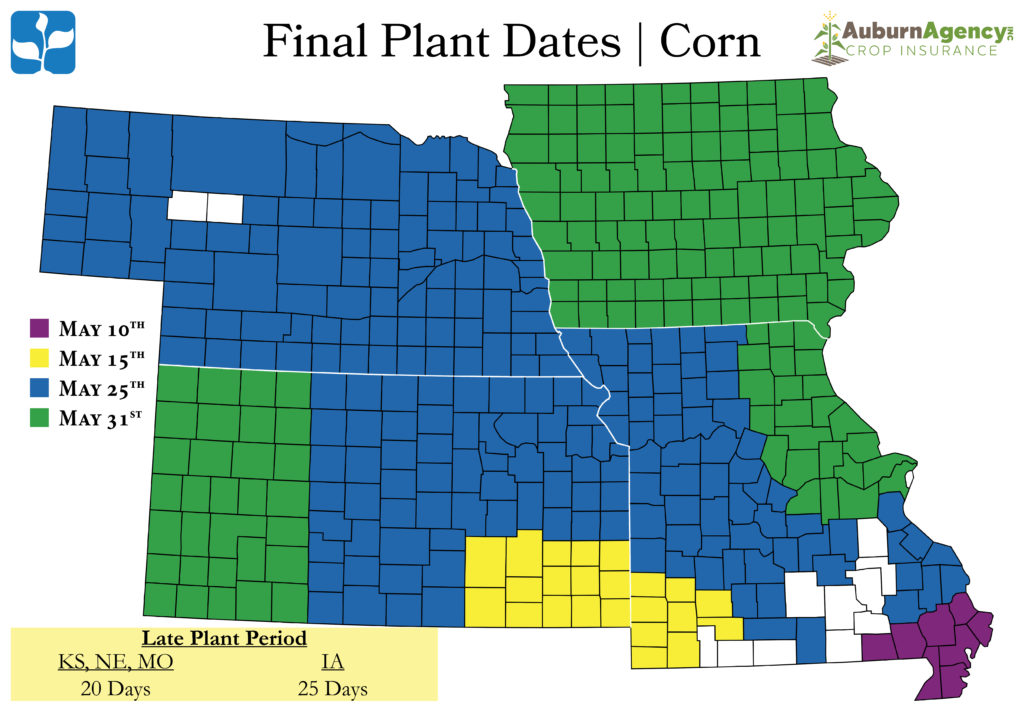 Plant Dates Auburn Agency Crop Insurance